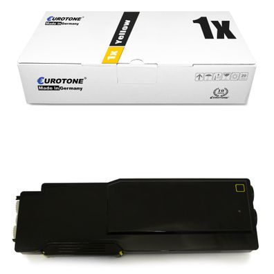 1 Eurotone Toner Yellow ersetzt Dell 593-BCBD XMHGR für S 3840 3845