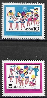 DDR postfrisch Michel-Nummer 1432-1433