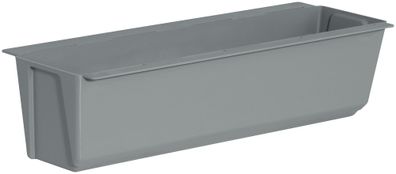 Pflanzgefäß Easy 37|betonfarbe Kunststoff|9,5 x37 x13,5 cm|Für Europlatten