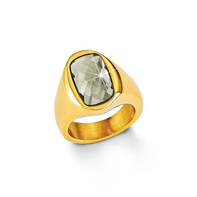 s. Oliver Jewel Damen Ring Silber goldfarben SO1166 NEU