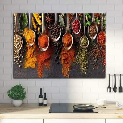Schönes Wandbild für Küche und Esszimmer | Leinwandbild | Deko Bilder | XXL
