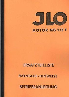 Reparaturanleitung ILO Motor MG 175 F