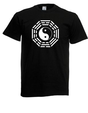 Herren T-Shirt l Yin und Yang l Größe bis 5XL