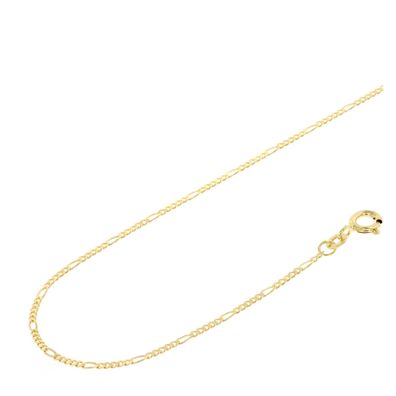 Acalee Schmuck Halskette 333 Gold / 8 Karat Figaro-Kette 1,5 mm 10-4015