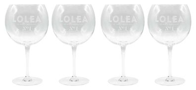 Lolea Stilglas 4er Set Lolea Sangria No1 Ballonglas 4 Gläser