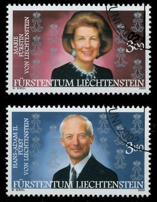 Liechtenstein 2002 Nr 1292-1293 gestempelt X298722
