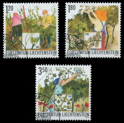 Liechtenstein 2003 Nr 1316-1318 gestempelt X29878A