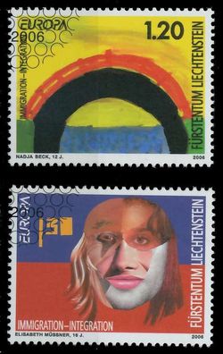 Liechtenstein 2006 Nr 1400-1401 gestempelt X2988EA