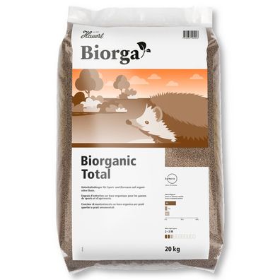 Hauert Biorganic Total 20 kg Universaldünger Rasendünger FiBL Biodünger Blumen