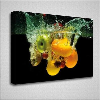 Wandbild | Küche und Esszimmer | Deko Leinwandbild | XXL Bilder | Früchte