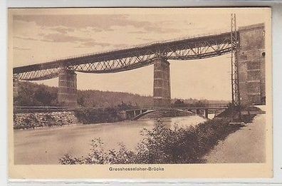 65391 Ak Grosshesselohe Brücke 1942
