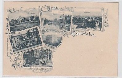 65614 Mehrbild Ak Gruss aus Eberswalde Ortsansichten um 1900