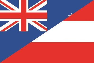 Fahne Flagge Neuseeland-Österreich Premiumqualität