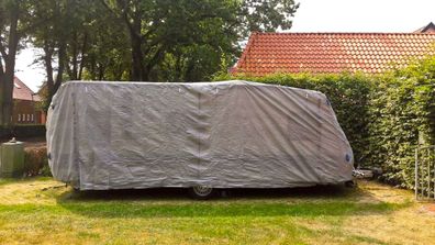 Wohnwagen Schutzhülle XL Schutzhaube Abdeckung Abdeckplane Ganzgarage Garage