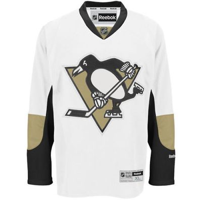 NHL Pittsburgh Penguins Eishockey Trikot Jersey weiß blank Premier XL