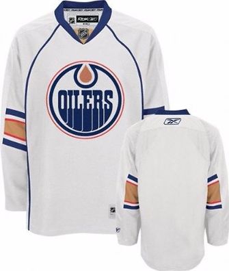 NHL Edmonton Oilers Eishockey Trikot Jersey weiß blank Premier M
