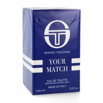 Sergio Tacchini your Match Eau de Toilette für Herren 100ml Vapo