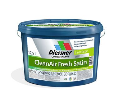 Diessner CleanAir Fresh Satin 12,5 Liter weiß