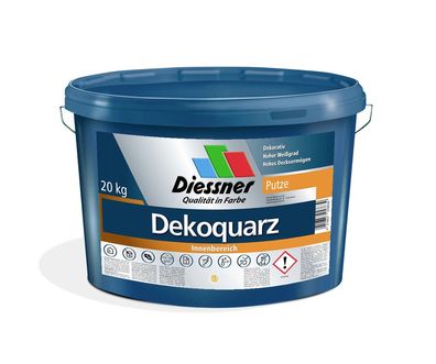 Diessner Dekoquarz 20 kg weiß