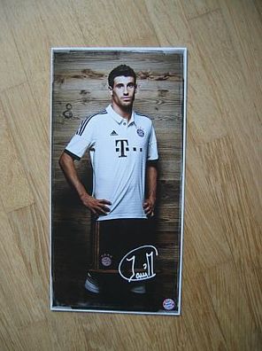 FC Bayern München Saison 13/14 Javier Matinez - Autogramm!!!