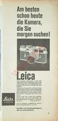 Originale alte Reklame Werbung Fotoapparat Leitz Leica (6)