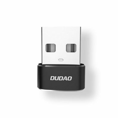 Dudao Adapter von USB Type-C auf USB Kabel Splitter schwarz