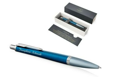 PARKER® Kugelschreiber URBAN Premium DARK BLUE Laser Gravur graviert