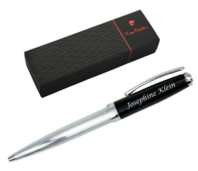 Pierre Cardin® Kugelschreiber Christophe mit Gravur graviert im Geschenketui