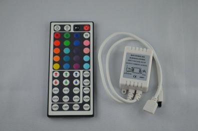 RGB LED IR Controller 44 Tasten Fernbedienung, deutscher Händler mit Rechnung