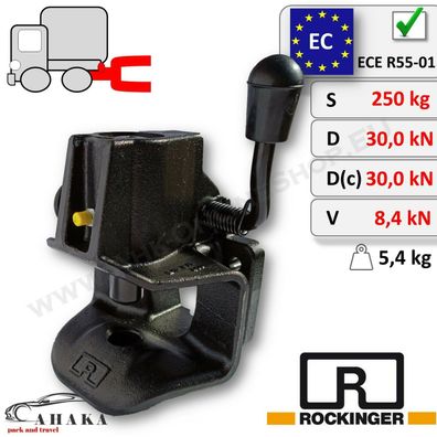 Automatische Maulkupplung Typ 243 Anschraubplatte AHK Ford Ranger II 2006-2012
