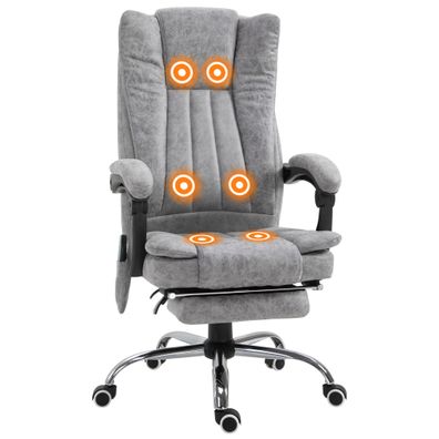 Vinsetto Massage Stuhl Bürostuhl Massagesessel Schwarz 62 x 67 x 113-120 cm