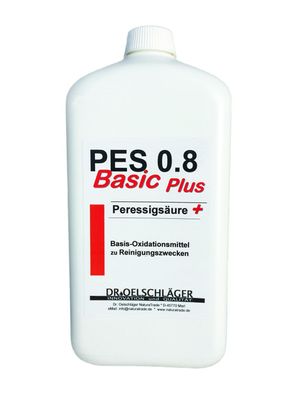 Peressigsäure 0.8 BasicPlus Wasserstoffperoxid Hygienereiniger 1L Konz NaturaTrade