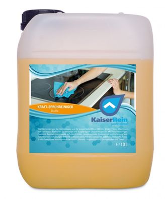 KaiserRein Kraftreiniger Diabolo Spray gelb 10 l für Haushalt und Gewerbe