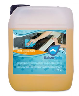 KaiserRein Kraftreiniger Diabolo Spray gelb 5 l (5000 ml) für Haushalt und Gewer