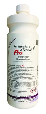 Peressigsäure PES Alkohol Pro Hygienereiniger 1L NaturaTrade