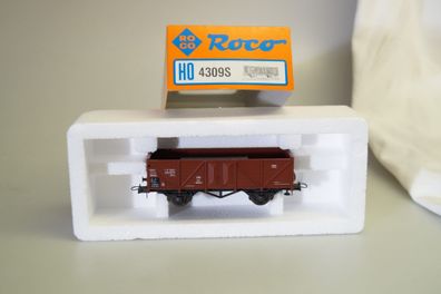H0 ROCO 4309 (S) Offener Güterwagen DB Om, neuw./ OVP