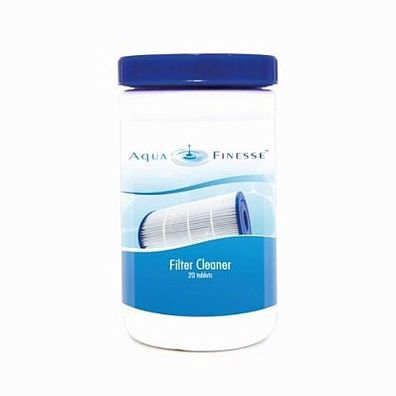 AquaFinesse Filter Reiniger Filter Cleaner 20 Tabletten