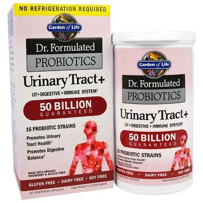 Dr. Formulated Probiotics Urinary Tract+ - 60 vcaps