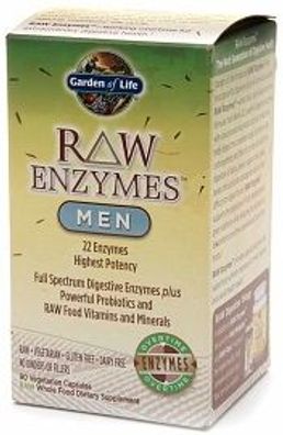 RAW Enzymes Men, Men - 90 vcaps