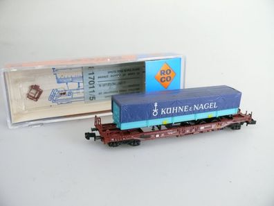 Spur N: 25150 Roco Güterwagen 'KÜHNE&NAGEL', sauber/ ovp