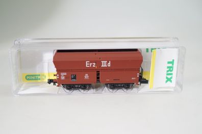 Spur N: Minitrix 15173-23 Selbstentladewagen ERZ IIID, neu