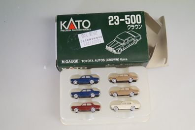Spur N: Kato 23-500 PKW-Set Toyota Crown, neuw./ ovp