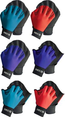 rot Beco Unisex Soft Lycra Handschuhe 9634 Schwimmhandschuhe Größe M #4 *NEU* 