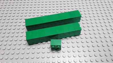 Lego 20 Basic Steine 2x2 hoch Grün 3003 Legos haben Kratzer