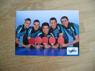 Mannschaftskarte Tischtennis Bundesliga TTF Ochsenhausen !!!