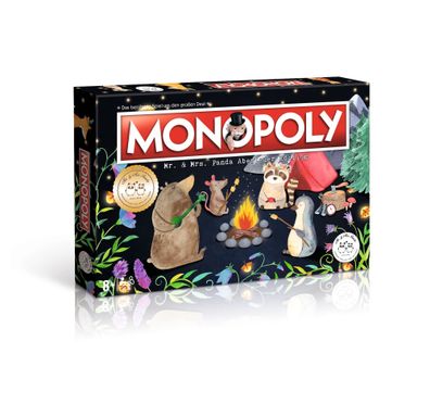Monopoly Mr. und Mrs. Panda Gesellschaftsspiel Brettspiel Spiel