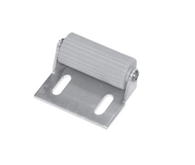 Mini-Abdruckrolle Rollenhalter aus Aluminium 40 mm breit, Rollendurchmesser 16 mm