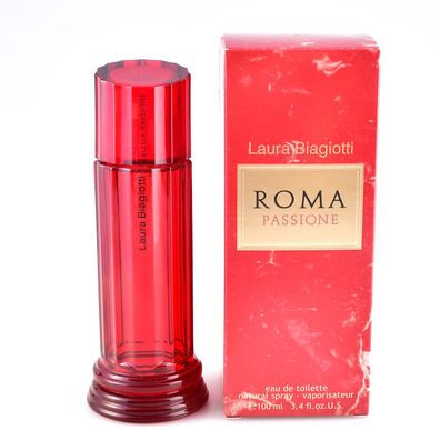 Laura Biagiotti ROMA Passione 100 ml Eau de Toilette Spray for Woman
