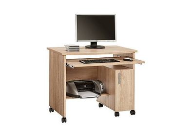 Schreibtisch Computertisch 4035, mit Kontur-Oberboden vers. Farben 94 x 77 x 60 cm