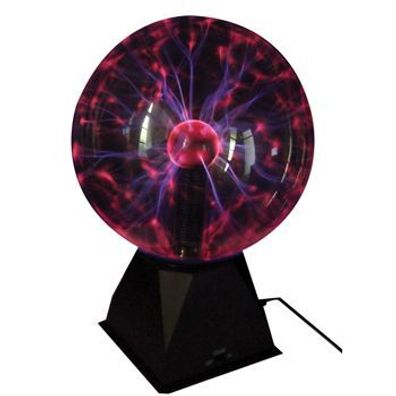 Große magische Plasmakugel Plasmaball Blitzkugel Plasmaeffekt Plasmalampe 20cm